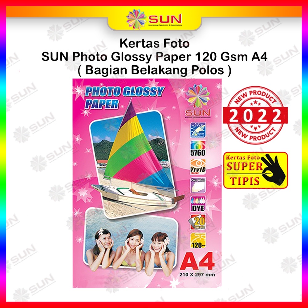 

C9T FOTO GLOSSY A4 - SUN PHOTO GLOSSY A4 265, 240, 210, 185, 120 GSM ( SUPPORT