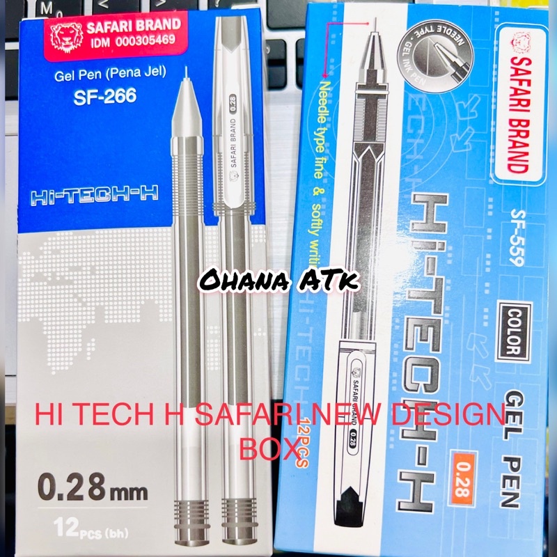 

W2O (1PACK) PULPEN/GEL PEN HI-TECH-H HI-TECH HITECH HI-TEC HITEC MURAH SAFARI EDS-ON 0.28 MM XML