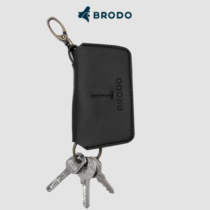 Brodo - Dompet Pria Doppio Key Wallet Black