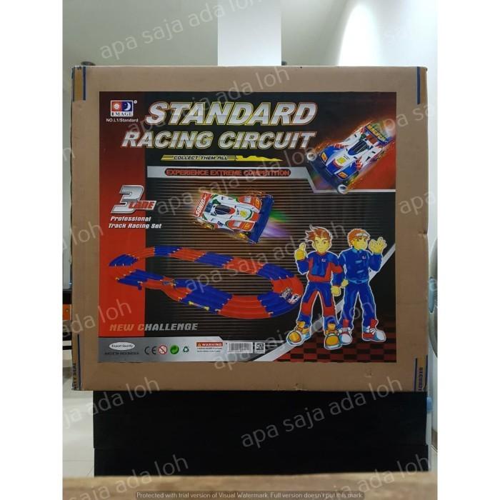 TRACK TAMIYA 3 JALUR JALANAN JALAN REL JEMBATAN BELOKAN SIRKUIT MOBIL