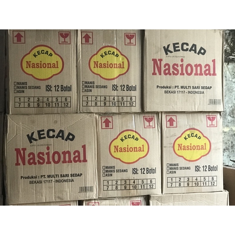 

Kecap Manis Nasional Botol isi 12 botol