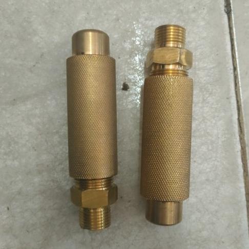 Nozzle Steam Gun Kuningan 1/4Inc / Nozel Gun Steam