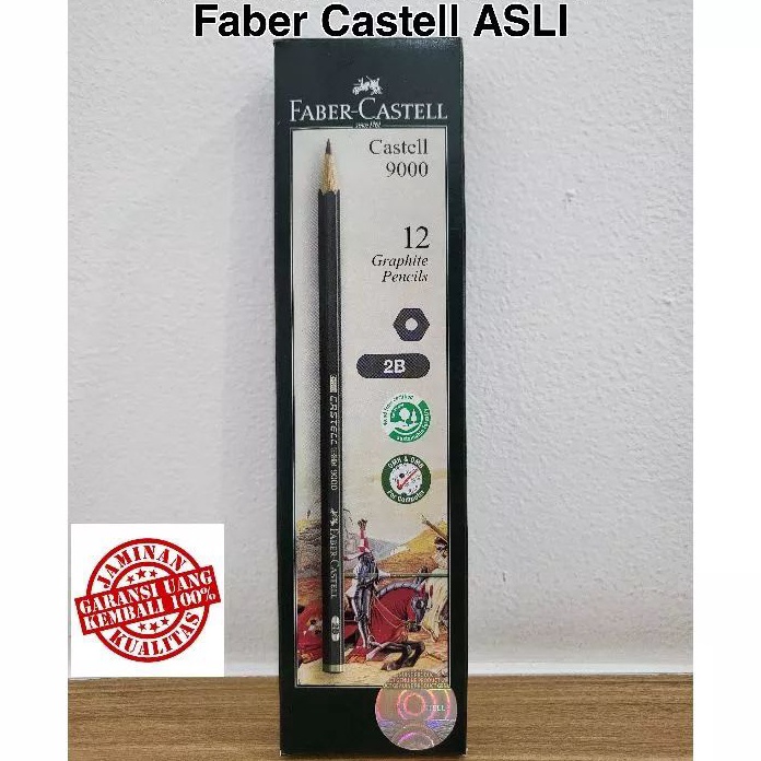 

12.12 BIG SALE FASION Pensil faber castell 2B original kualitas no 1 (12 pcs / 1pak) murah