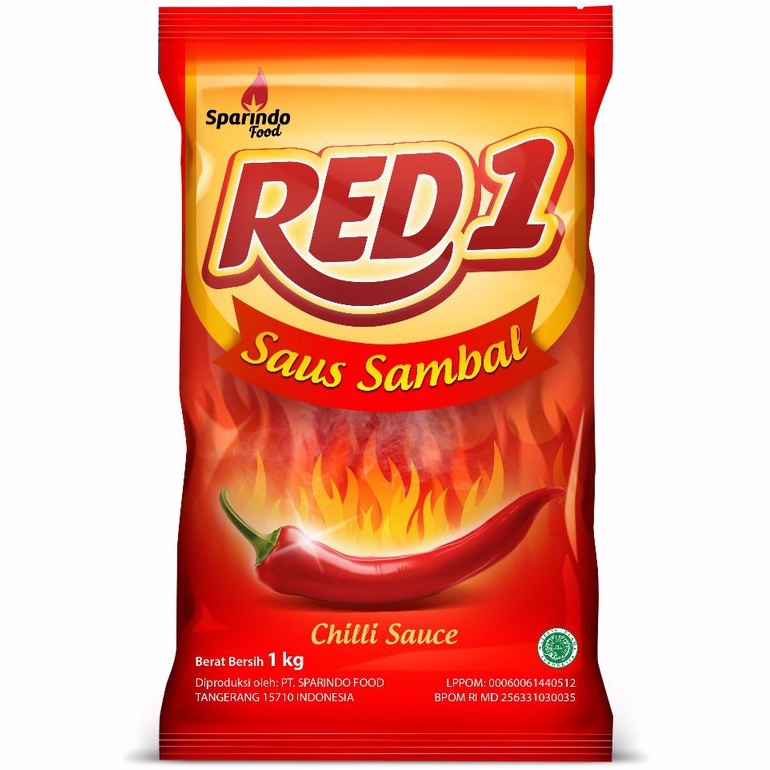 

Terkini RED1 Saus Sambal 1kg Stock Banyak