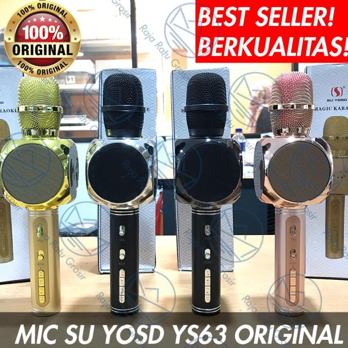 Terbaru Mic Karaoke Portable Bluetooth Wster Ws 858 100% Original Terbaik
