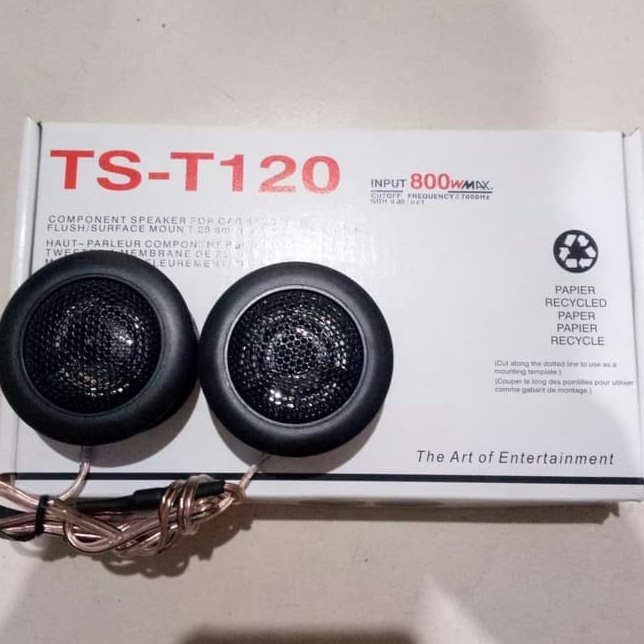 lh tweeter mobil TS 120 untuk mobil grand avanza ✫ ★★★