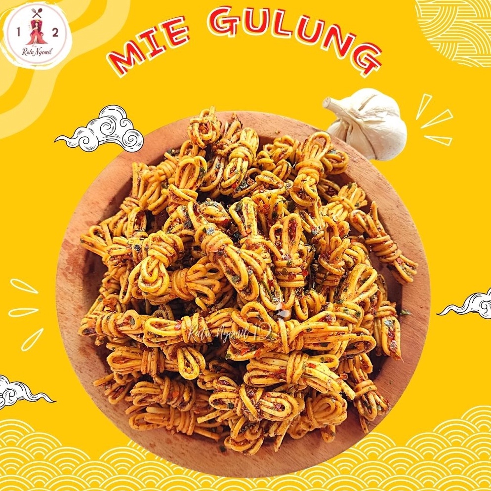 

Diskon.. 500GRAM MIE GULUNG CETAR DAUN JERUK KJG