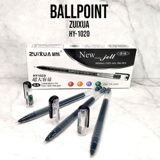 

CVKF7384 Jangan Sampai Kehabisan!!! (12pc) PULPEN GEL ZUIXUA / PEN GEL HITAM / BALLPOINT NEW JELL JARUM TIP 0.4mm