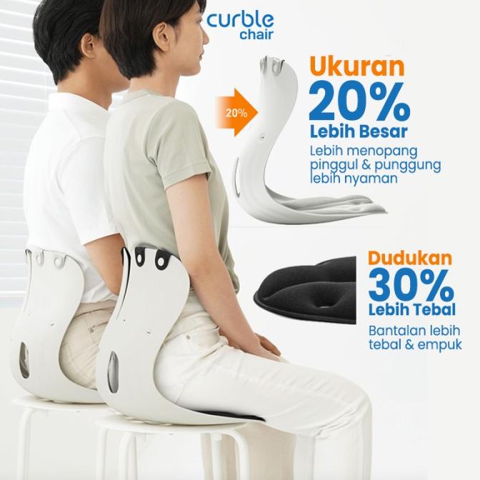 CURBLE CHAIR GRAND - Kursi Penopang Badan Made In Korea
