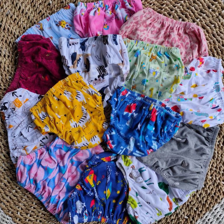 trxz6Z0l Paket 3Pcs Celana dalam Anak Libby Velvet Cewek Cowok Usia 1 - 5 Tahun | CD Anak Laki Perem