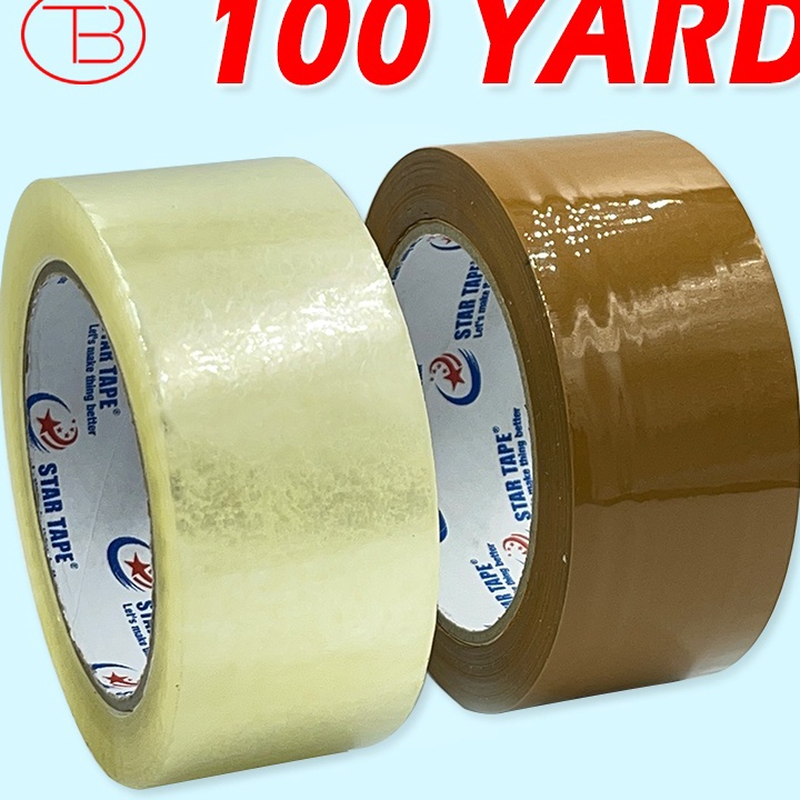 

༄ᶦᶰᵈ᭄ VI 7793 LAKBAN BENING CLEAR 100YARD / COKLAT TAN SOLATIP PREMIUM (♥C6369] ♚