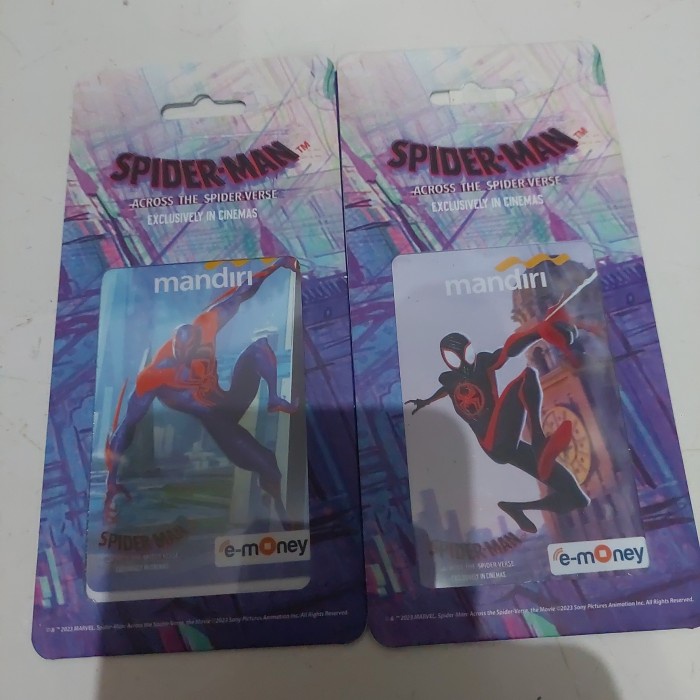 

Terlaris Emoney Mandiri E Money Toll Spiderman Not Flazz Brizzi Tapcash
