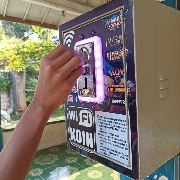 Box Wifi Koin Murah