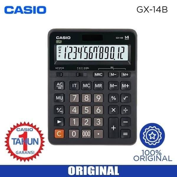 

Kalkulator Casio Gx-14B (Calculator Casio 14 Digit Gx14B