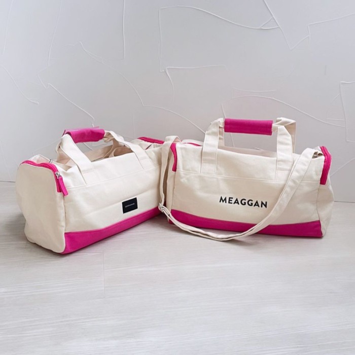 Best Seller (Custom Name) Duffle Bag Mini - Tas Travel/Tas Gym - Goodmoments