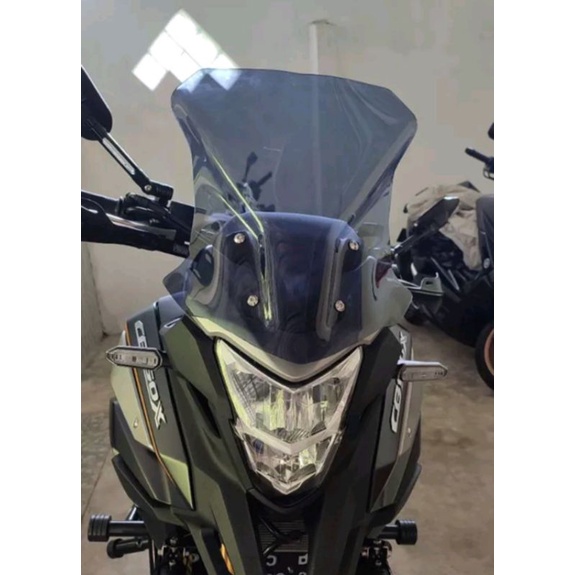 WINDSHIELD CB150-X ADVENTURE TOURING. VISOR HONDA CB150X TOURING ADVENTURE