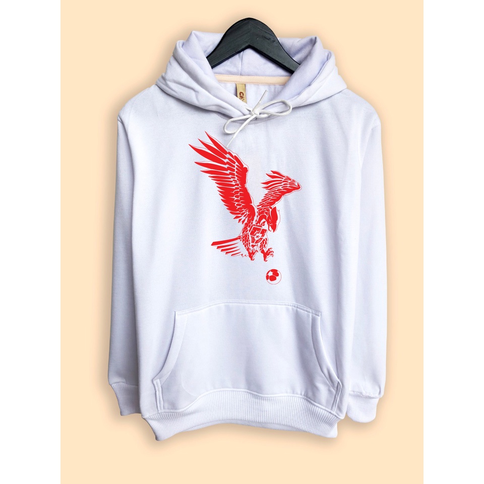 Jaket Hoodie Premium CAMOE Garuda Indonesia Sepak Bola Indonesia