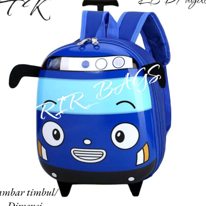 ✨SHOPEE MALL✨ Tas dorong Troli tas anak sekolah laki laki/tas dorong paud/tas bahu anak/tas anak ran