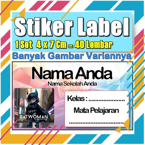 

Stiker Label Nama Buku Pelajaran Anak Karakter Hewan Lucu Cute Murah Sticker Kecil Banyak 20 Lembar Anime Vol-97