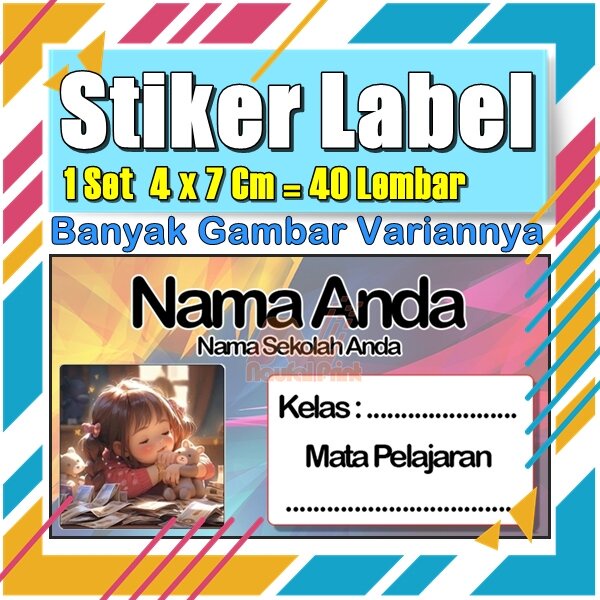 

Stiker Label Nama Buku Pelajaran Anak Karakter Hewan Lucu Cute Murah Sticker Kecil Banyak 20 Lembar Anime Vol-498