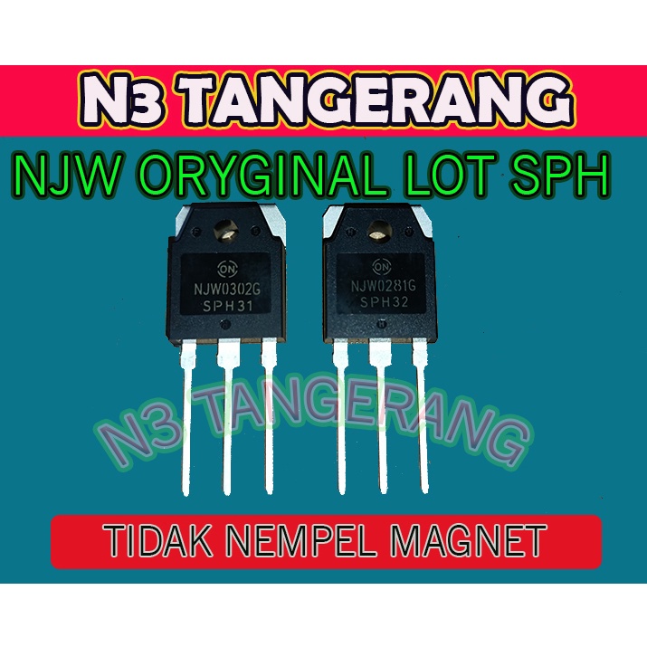 Produk Keren TRANSISTOR FINAL NJW NJW 0281G  0302G   Oryginal   SPH Harga Murah