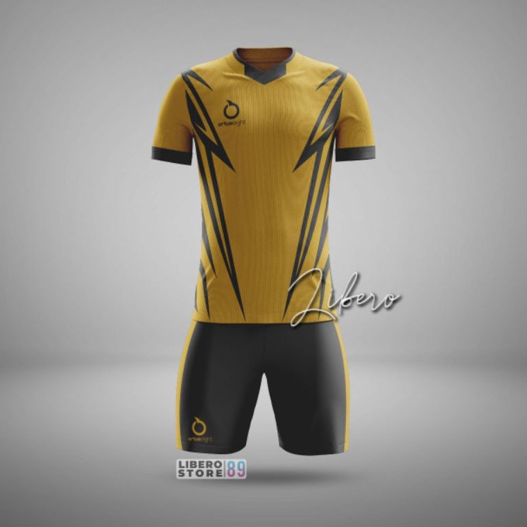 SIAP KIRIM Jersey Futsal ortusegiht Baju Futsal 1 Set Baju Dan Celana Jersey Bola Kaos Futsal Jersey
