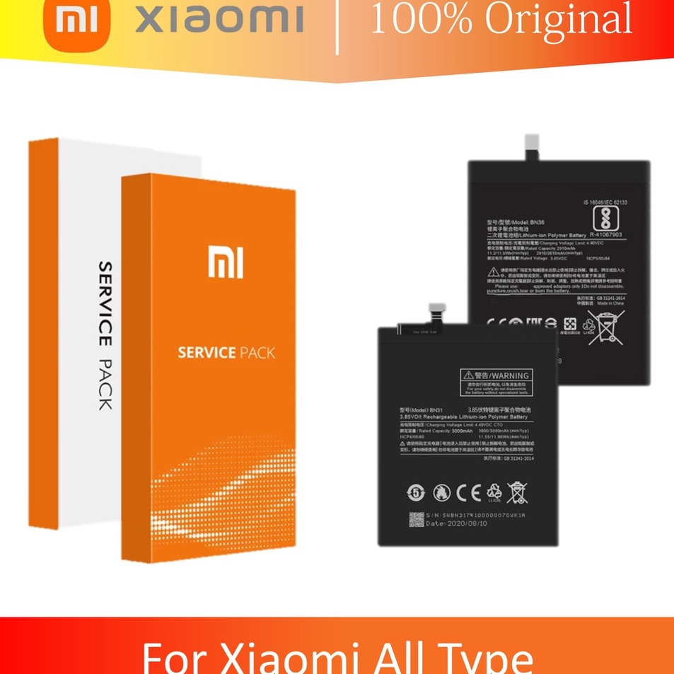 VGPL9109 sGROSIRs BATERAI BATTERY BATREI XIAOMI MI REDMI NOTE POCO ALL TIPE KUALITAS ORIGINAL GARANS