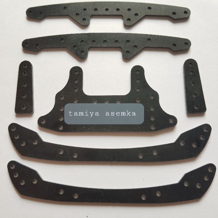➩ REP TAMIYA FRP SET BEMPER TAMIYA SIDE DAMPER STYLE ✩ (Ready)