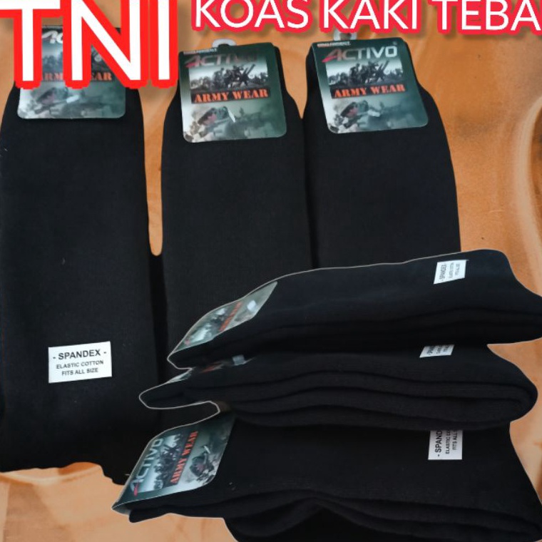High QualityGg5G0 Kaos Kaki Tebal/Kaos Kaki TNI Polos/Kaos Kaki Tebal Panjang
