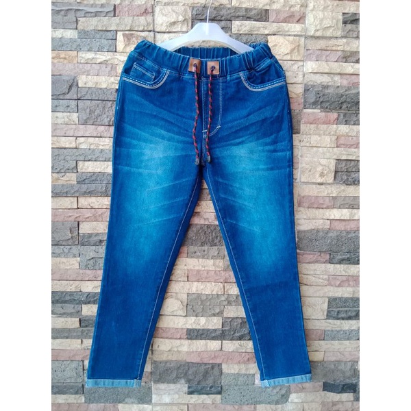 Annora jeans pensil melar/celana wanita jeans pensil