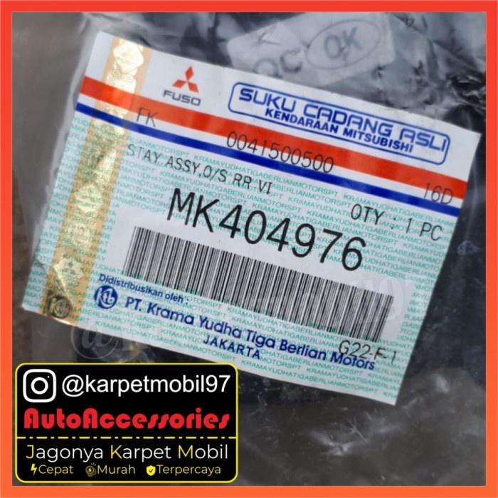 Stang Spion Canter Turbo Ori Kanan Gagang Spion Canter Asli FE71