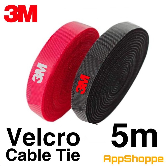 

Terlaris 3M Velcro Cable Tie Organizer Pengikat Kabel Perekat Kuat Factory Stok
