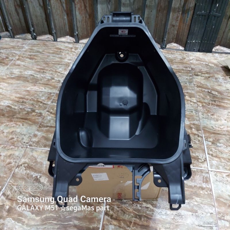 Box Bagasi Motor Scoopy Murah Belakang Waterproof Premium D4S7 Tempat Penyimpanan Berkualitas Import