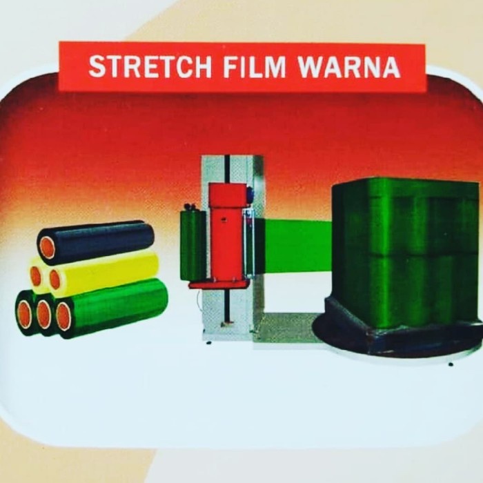 

PROMO stretch film warna hijau