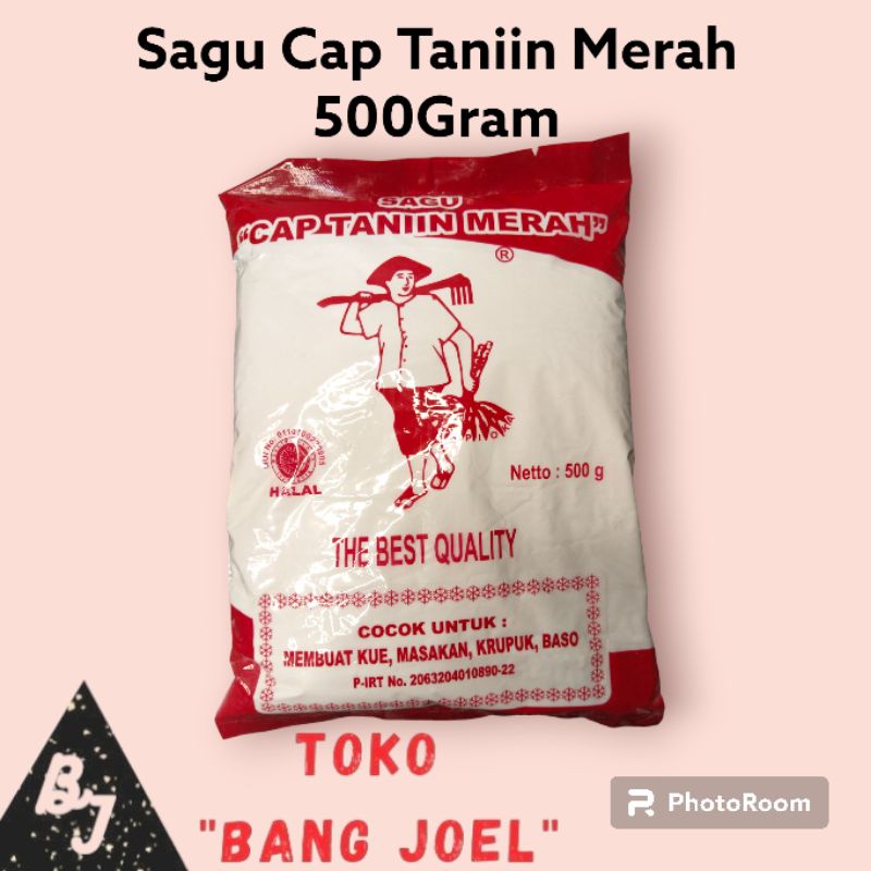 

Sagu Cap Taniin Merah 500Gram / Tepung Ketan Putih Rose Brand 500Gram / Tepung Tapioka Rose Brand 500Gram / Tepuk Tapioka Pak Tani 500Gram