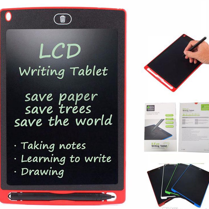 

✾Terbaru✫ LCD writing tablet 8.5" for children papan tulis anak P75 ➷