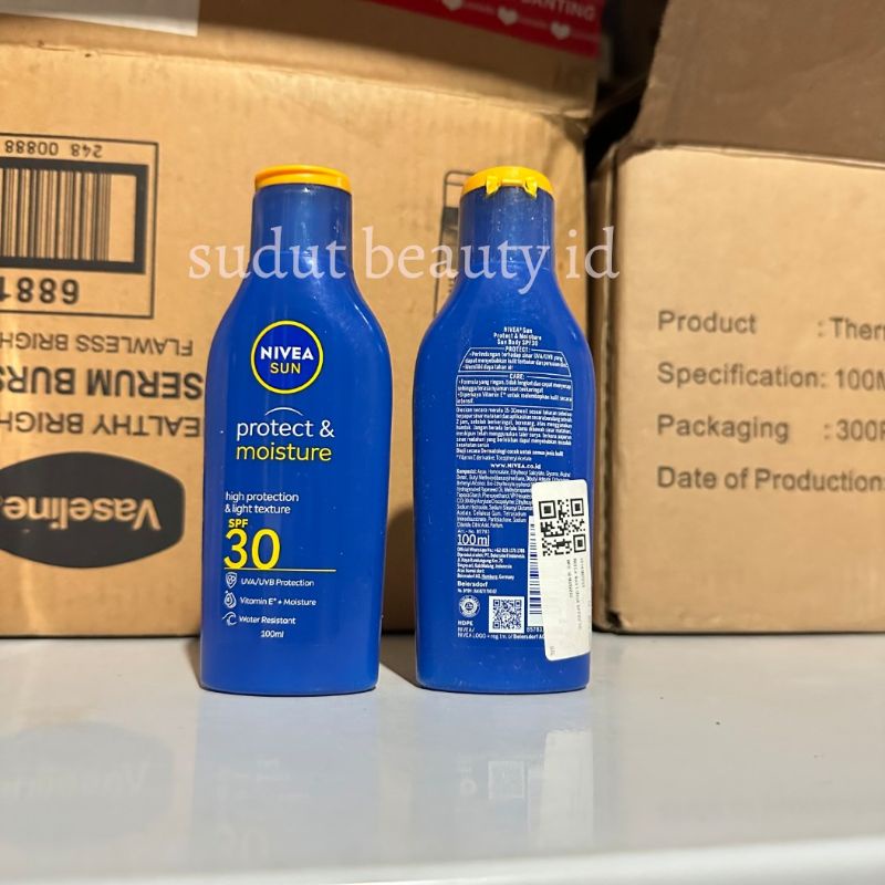 NIVEA SUN PROTECT & MOISTURE SPF 30 [100ML]