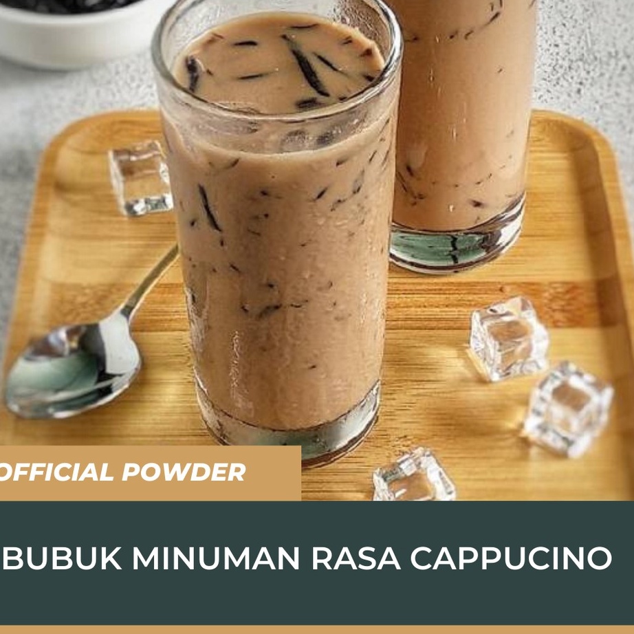 

Terlaku. Bubuk Minuman Cappucino 1 Kg / Bubuk minuman rasa Cappucino / Cappuccino Powder