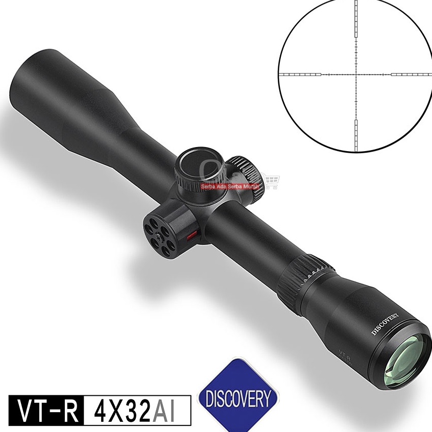 Diskon TELESKOP DIS DISCOVERY VT-R 4x32AI ➾❈❁