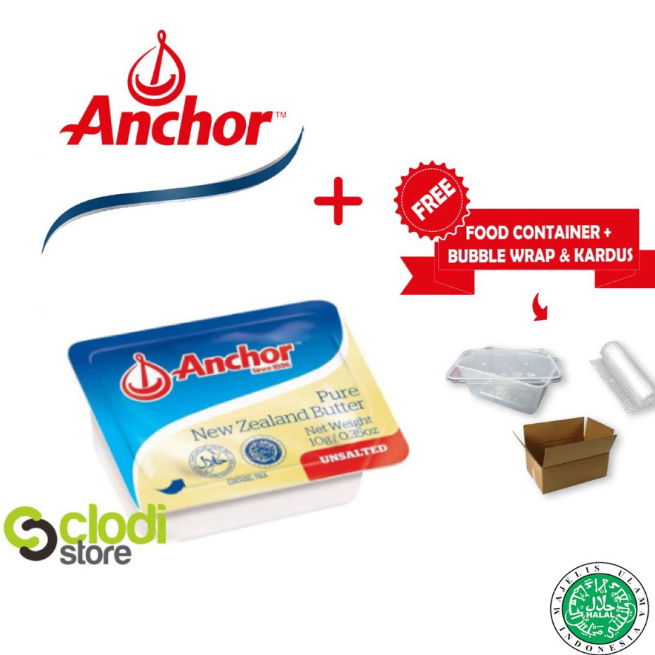 

Sale Anchor Unsalted Butter Mini Portion 10 UB 7g Unsalted Butter MPASI Anak Bayi HALAL Elle & Vire Penambah Nafsu Makan Penambah Berat Badan, BB Booster MPASI Bayi Lemak Tambahan Mpasi Lemak Mpasi Lemak Bayi Best Terlaris