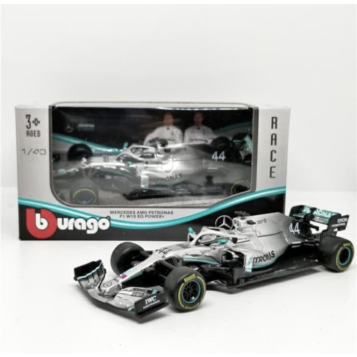 Diecast Miniatur F1 - Formula 1 Mercedes Amg #44 Lewis Hamilton 2019 Terlariss 