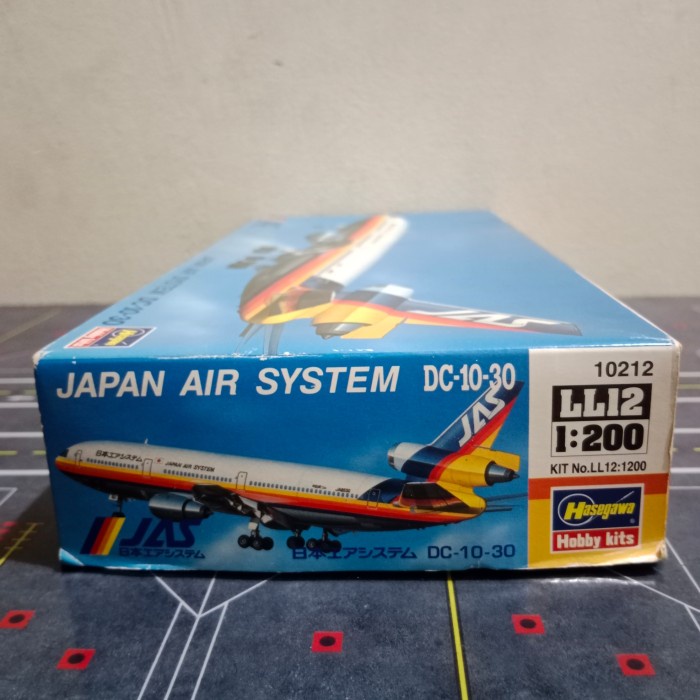 PROMO MODEL KIT PESAWAT JAPAN AIR SYSTEM DC-10-30 SKALA 200 BY HASEGAWA TERBARU