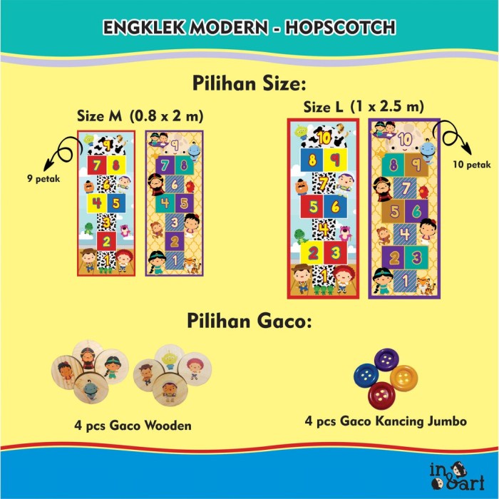 DISKON SPESIAL NEW/ PLAYMAT ENGKLEK MODERN MAINAN ANAK EDUKASI TRADISIONAL GAME TERLARIS