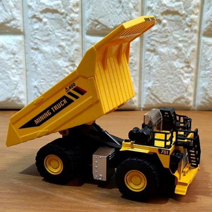 MUST HAVE MAINAN DIECAST TRUK TAMBANG BESAR - MINIATUR MAINAN MOBIL MOBILAN DUMP TERLARIS