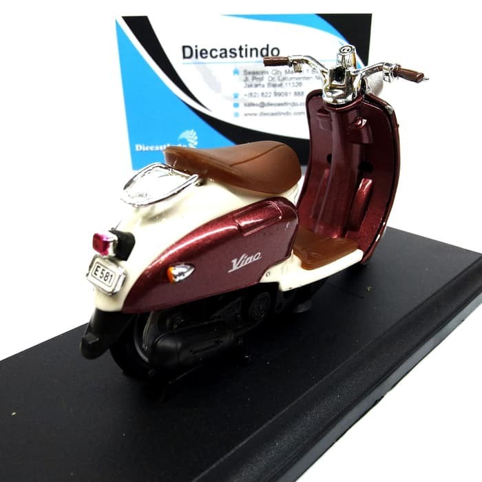 DISKON SPESIAL WELLY MOTOR - '99 YAMAHA VINO YJ50R, SKALA 1:18 TERMURAH