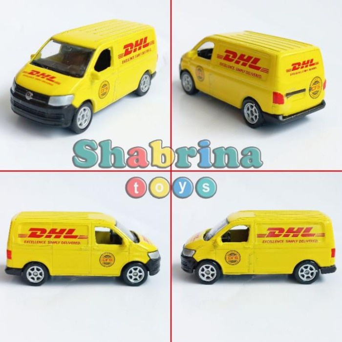 PROMO PROMO DIECAST CUSTOM - MOBIL VAN JASA KIRIM - JNE, JNT, SICEPAT, DHL, TERBARU