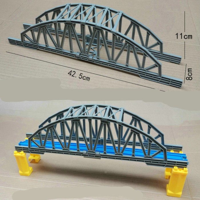 DISKON SPESIAL SINGLE DOME IRON BRIDGE (GREY) BUKAN TAKARA TOMY TERBARU