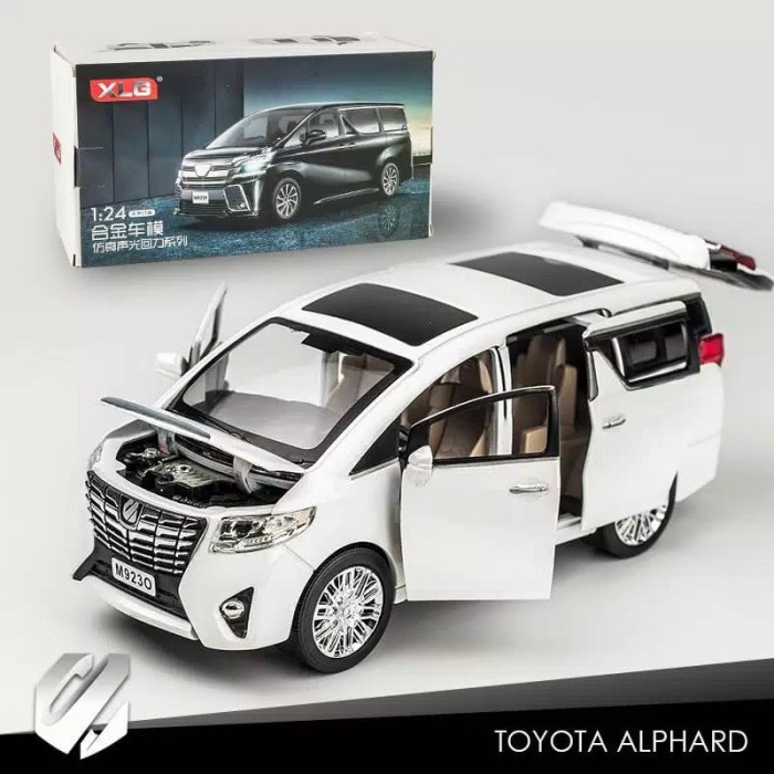 MUST HAVE MINIATUR TOYOTA ALPHARD VELLFIRE MOBIL MOBILAN DIECAST BESI TERBARU