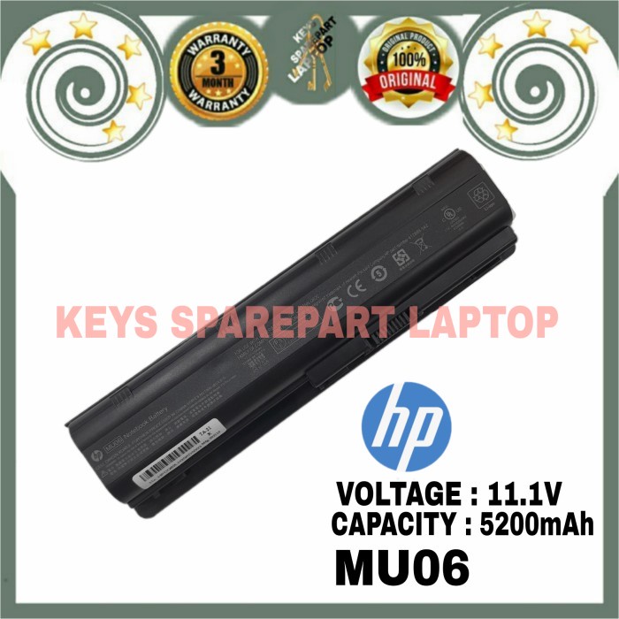 Baterai Battery Laptop Hp Tpn-Q109 Rt3290 Tpn-I105 L105 G4-2006Tx