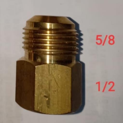 Nepel Adaptor / Reducer / Resize 5/8-1/2
